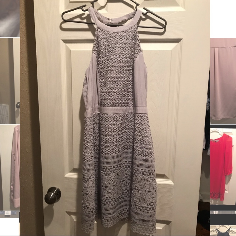 Gray dress